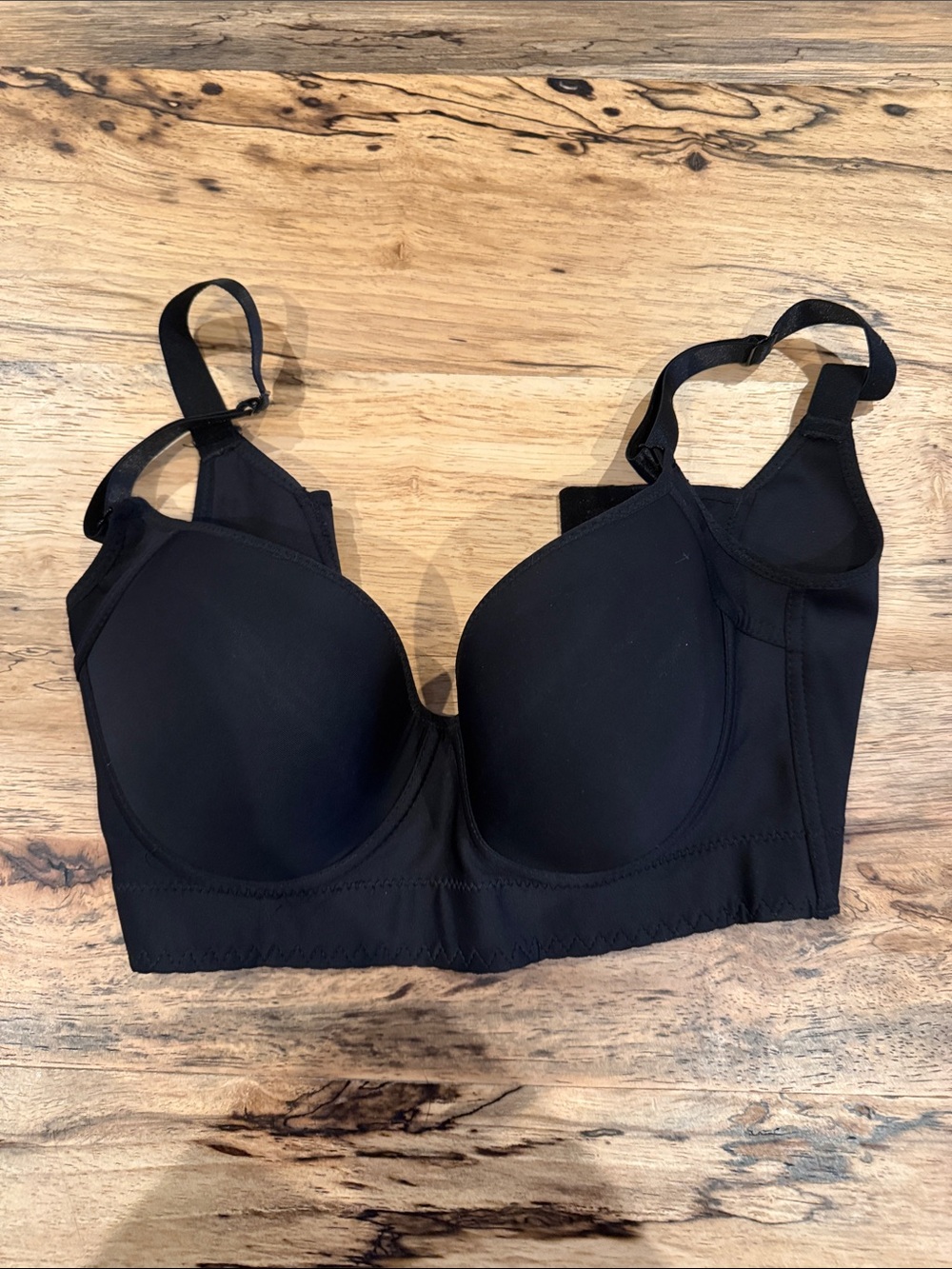 Everyday Smooth Black Wireless T-Shirt Bra